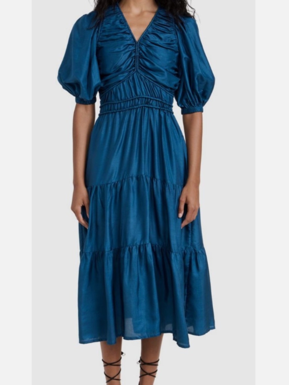 Sea New York Kyle Silk Midi Dress - NWT!